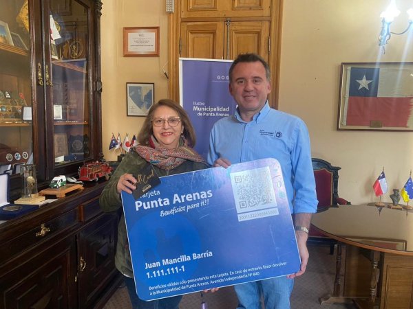 Tarjeta Punta Arenas premió a su usuaria número 40.000