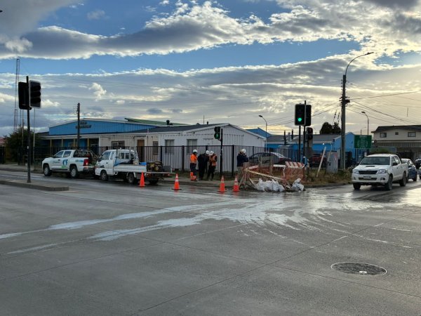 Aguas Magallanes realizará reparación programada en alimentadora principal del sector norte de Punta Arenas