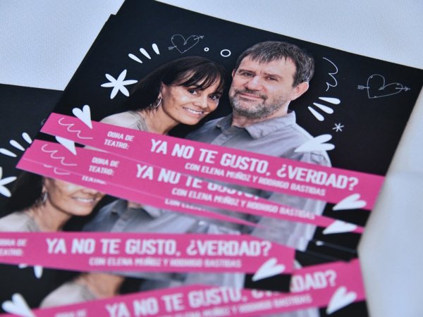 Mañana inicia retiro de invitaciones para obra de teatro “Ya no te gusto, ¿verdad?”