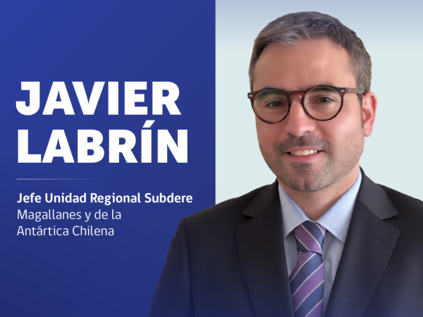 Javier A. Labrín Jofré nuevo Jefe de la Unidad Regional de SUBDERE en Magallanes