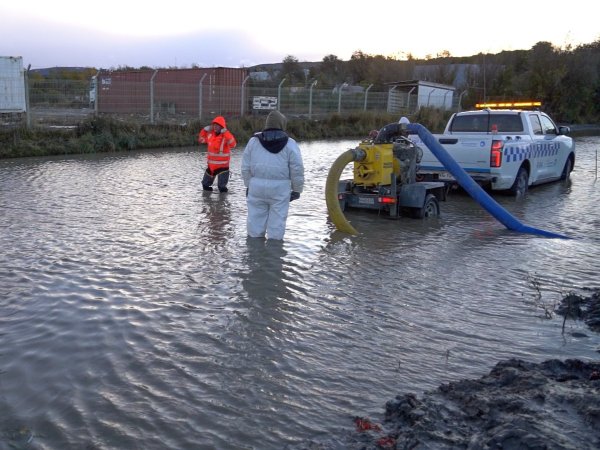 Municipio refuerza respuesta ante intensas lluvias en Punta Arenas