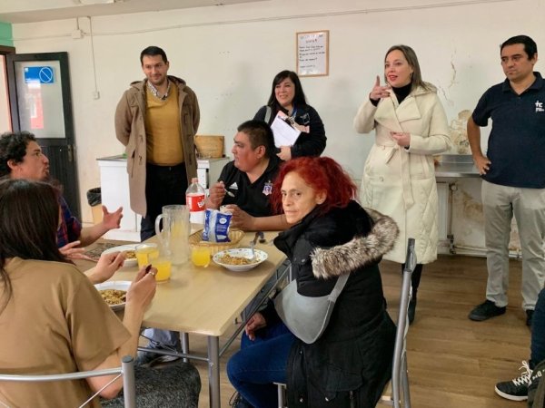 Gobierno supervisa el funcionamiento de los albergues para personas en situación de calle de Magallanes