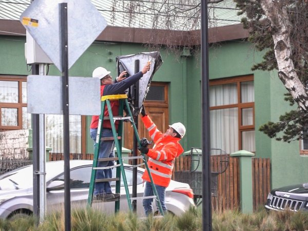 Municipio implementó cambios en señaléticas por invierno