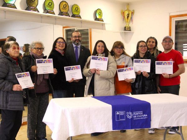 Seremi de las Culturas entrega más de $68 millones a Puntos de Cultura Comunitaria