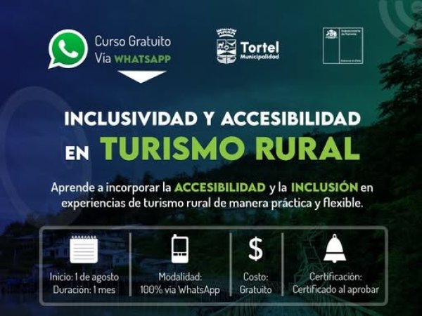 Municipalidad de Cabo de Hornos invita a emprendedores turísticos a postular a capacitación gratuita sobre accesibilidad e inclusión