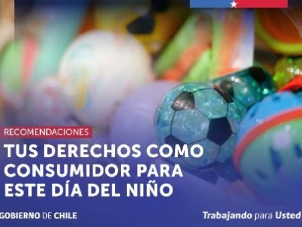 Sernac recuerda los derechos y entrega recomendaciones en el contexto del día del niño
