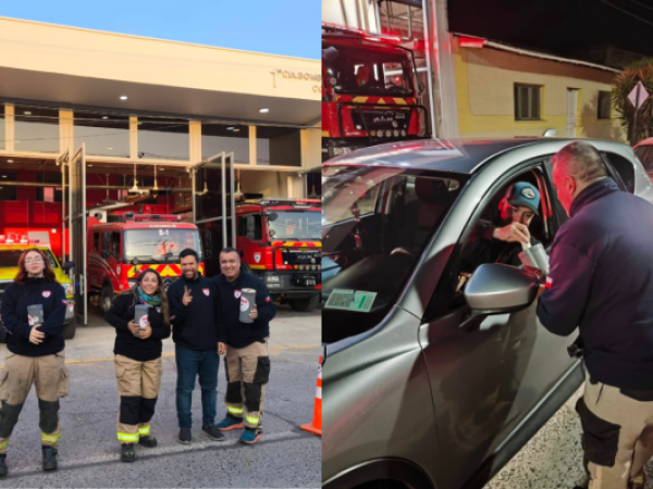 Bomberos de Coinco fueron multados por lavar implementos frente al cuartel: ahora recolectan fondos para pagar sanción