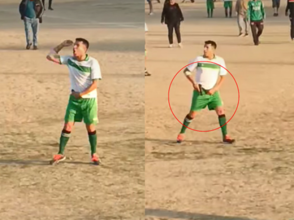 Terror en Quilpué: Jugador saca un arma en pleno partido frente a niños y familias