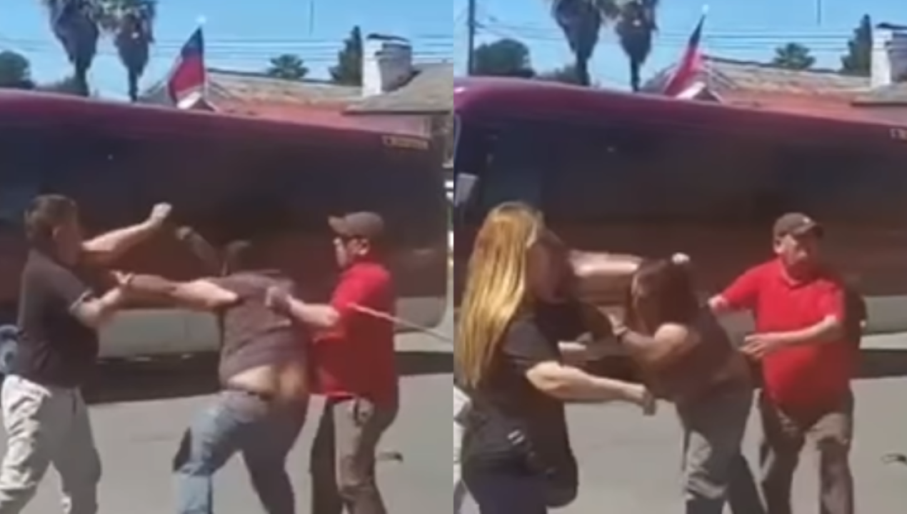 /regionales/violento-enfrentamiento-choferes-se-van-a-los-combos-frente-a-pasajeros